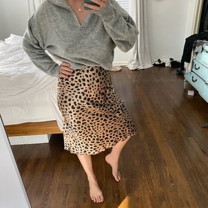 Realisation par leopard skirt size m